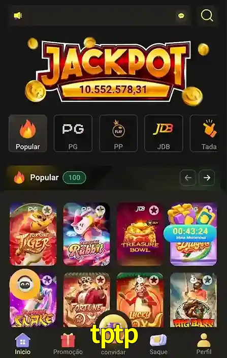 Promoções Especiais no tptp App